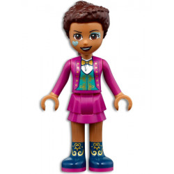 Friends Andrea - Magenta Jacket and Skirt, Dark Blue Boots – ПРИЯТЕЛИ