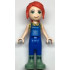 Friends Mia - Blue Overalls, Yellow Blouse and Sand Green Boots – ПРИЯТЕЛИ