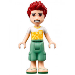 Friends Daniel - White Flower T-Shirt, Sand Green Trousers Cropped – ПРИЯТЕЛИ