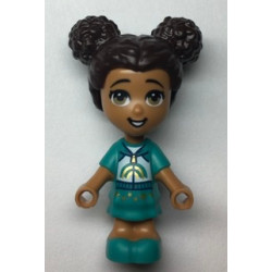 Friends Liz - Micro Doll, Dark Turquoise Dress and Rainbow Hoodie – ПРИЯТЕЛИ