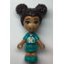 Friends Liz - Micro Doll, Dark Turquoise Dress and Rainbow Hoodie – ПРИЯТЕЛИ