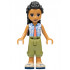 Friends Dr. Makena - Olive Green Trousers, Tan Shoes, Bright Light Blue Vest over Coral Shirt – ПРИЯТЕЛИ
