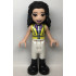 Friends Emma - Neon Yellow Safety Vest, White Trousers with Black Boots – ПРИЯТЕЛИ