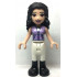 Friends Emma - Lavender Vest, White Trousers with Black Boots – ПРИЯТЕЛИ