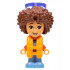 Friends Santiago - Micro Doll, Red and Blue Shirt with Shark, Orange Life Jacket, Trans-Purple Sunglasses – ПРИЯТЕЛИ