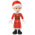 Friends Santa - Red Jacket and Skirt with Buttons and White Trim, Santa Hat – ПРИЯТЕЛИ