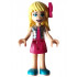 Friends Stephanie - Magenta Skirt and Top with Silver Vest, Magenta Bow – ПРИЯТЕЛИ