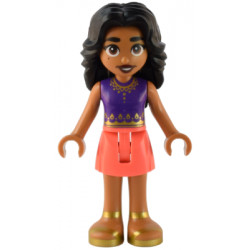 Friends Adi - Dark Purple Top, Coral Skirt – ПРИЯТЕЛИ