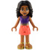 Friends Adi - Dark Purple Top, Coral Skirt – ПРИЯТЕЛИ