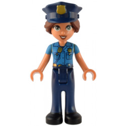 Friends Isabella (Nougat) - Dark Azure Uniform, Dark Blue Trousers, Dark Blue Police Hat – ПРИЯТЕЛИ