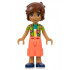Friends Leo - Lime Watermelon Shirt, Coral Trousers Cropped Large Pockets, Dark Blue Shoes – ПРИЯТЕЛИ