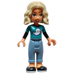 Friends Nova - Dark Turquoise Shirt, Sand Blue Trousers with Cuffs, Black Shoes – ПРИЯТЕЛИ