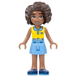 Friends Aliya - Yellow Top, Medium Blue Skirt, Dark Blue Shoes – ПРИЯТЕЛИ