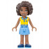 Friends Aliya - Yellow Top, Medium Blue Skirt, Dark Blue Shoes – ПРИЯТЕЛИ