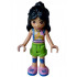 Friends Liann - Bright Pink, Yellow, Blue, and White Tank Top, Lime Shorts, Blue Knee Pads, Bright Pink Shoes – ПРИЯТЕЛИ