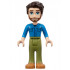 Friends Jonathan - Dark Azure Shirt, Olive Green Trousers, Medium Nougat Shoes – ПРИЯТЕЛИ