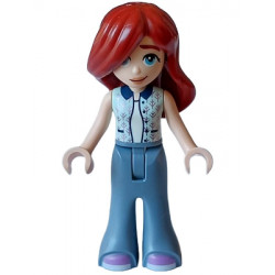 Friends Paisley - Light Aqua Vest, Sand Blue Trousers Bell-Bottoms, Medium Lavender Shoes – ПРИЯТЕЛИ