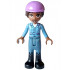 Friends Aliya - Bright Light Blue Jacket, Sand Blue Trousers, Black Boots, Medium Lavender Horse Riding Helmet – ПРИЯТЕЛИ