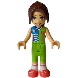 Friends Ivana - Lime, Blue, and Coral Sports Uniform – ПРИЯТЕЛИ