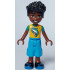 Friends Zac - Bright Light Orange Shirt with Shark, Dark Azure Trousers Cropped Large Pockets, Black Shoes – ПРИЯТЕЛИ