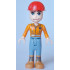 Friends Darrel - Orange Safety Shirt, Sand Blue Legs, Medium Nougat Boots, Red Construction Helmet – ПРИЯТЕЛИ