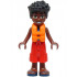 Friends Zac - Blue Shirt with Red Symbols and Yellow Splotches, Red Trousers, Dark Blue Sandals, Orange Life Jacket – ПРИЯТЕЛИ