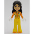 Friends Liann - Orange and Yellow Ski Suit / Jacket, Trousers Bell-Bottoms, Orange Shoes – ПРИЯТЕЛИ