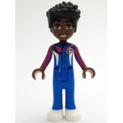 Friends Zac - Blue Ski Suit / Jacket, Trousers, White Shoes – ПРИЯТЕЛИ