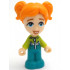 Friends Ella - Micro Doll, Dark Turquoise and Lime Ski Suit – ПРИЯТЕЛИ
