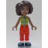 Friends Aliya - Lime Top, Red Trousers, Dark Blue Shoes – ПРИЯТЕЛИ
