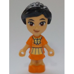 Friends Victoria - Micro Doll, Orange Dress – ПРИЯТЕЛИ