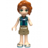Friends Autumn - Dark Turquoise Vest over Dark Blue Shirt, Dark Tan Shorts, Metallic Light Blue Sandals – ПРИЯТЕЛИ