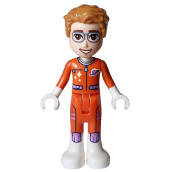 Friends Julian (Adult) - Astronaut, Reddish Orange Spacesuit – ПРИЯТЕЛИ