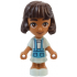 Friends Alba - Micro Doll, Light Aqua Dress – ПРИЯТЕЛИ