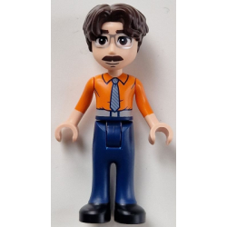 Friends Martin - Orange Shirt, Dark Blue Trousers, Black Shoes – ПРИЯТЕЛИ