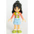 Friends Liann - Coral Patchwork Jacket, Bright Light Blue Shorts, Lime Shoes – ПРИЯТЕЛИ