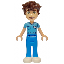 Friends Brendan - Medium Blue Top, Blue Trousers, White Shoes – ПРИЯТЕЛИ