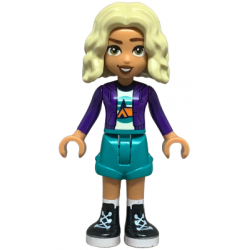 Friends Nova - Dark Purple Hoodie, White Shirt with Tent, Dark Turquoise Shorts, Black and White Boo – ПРИЯТЕЛИ