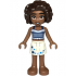 Friends Aliya - Dark Blue Top, White Skirt with Stars – ПРИЯТЕЛИ