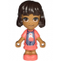Friends Alba - Micro Doll, Coral Dress – ПРИЯТЕЛИ