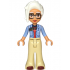 Friends Renee - Light Blue Jacket, Tan Trousers Bell-Bottoms, Dark Red Shoes – ПРИЯТЕЛИ