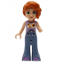 Friends Autumn - Lavender Vest with Sunflowers, Sand Blue Trousers Bell-Bottoms, Medium Lavender Shoes – ПРИЯТЕЛИ