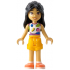 Friends Liann - White Tank Top, Bright Light Orange Shorts, Coral Shoes – ПРИЯТЕЛИ