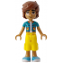Friends Leo - Dark Turquoise Jacket, Yellow Cropped Trousers, Medium Azure Shoes – ПРИЯТЕЛИ