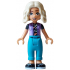 Friends Nova - Medium Lavender Vest over Black Shirt, Dark Turquoise Trousers, Tan Hair – ПРИЯТЕЛИ