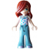 Friends Paisley - Bright Pink Tank Top, Sand Blue Trousers Bell-Bottoms, Medium Lavender Shoes – ПРИЯТЕЛИ