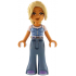 Friends Sara - Bright Light Blue Top, Sand Blue Trousers Bell-Bottoms, Medium Lavender Shoes – ПРИЯТЕЛИ