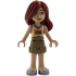 Friends Paisley - Bright Light Yellow and Medium Lavender Tank Top, Dark Tan Shorts, Metallic Light Blue Sandals – ПРИЯТЕЛИ
