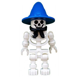 Skeleton with Standard Skull, Blue Wizard / Witch Hat and Black Bandana (Boney) – ПЪТЕШЕСТВЕНИЦИ ВЪВ ВРЕМЕТО