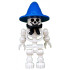 Skeleton with Standard Skull, Blue Wizard / Witch Hat and Black Bandana (Boney) – ПЪТЕШЕСТВЕНИЦИ ВЪВ ВРЕМЕТО